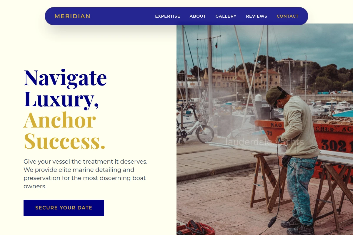 Meridian Boat Cleaning