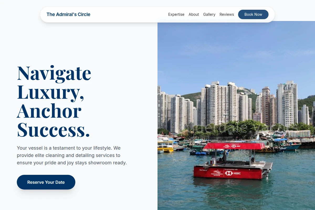 Berth Boat Cleaning