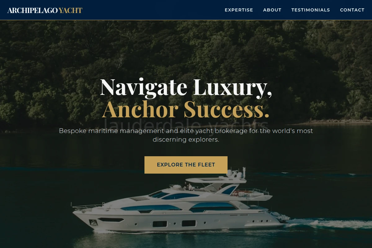 Archipelago Yacht