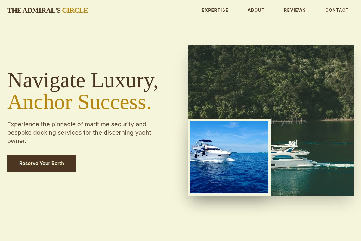 Dock Yacht